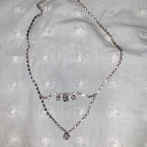Necklace with adjustable back